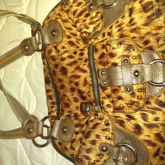 Vintage Leopard print Kathy VanZeeland 👛 - Picture 1 of 5